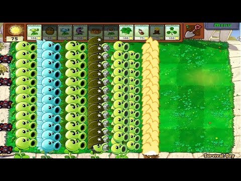 Plants vs Zombies Hack All Pea PvZ vs Gargantuar vs Dr. Zomboss