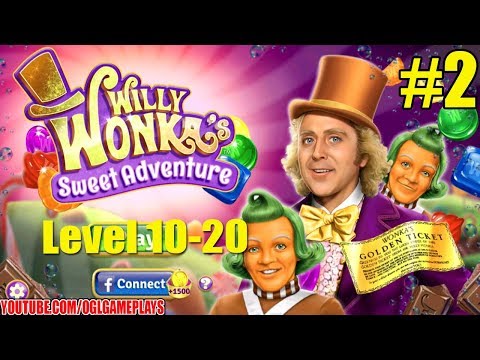 Wonka's World of Candy level 10-20 Walkthrough Gameplay #2 (By Zynga)