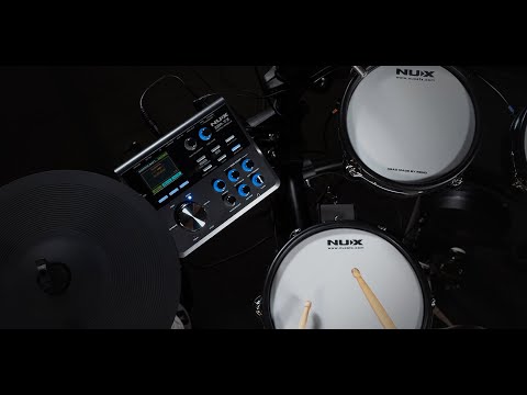 Nux DM7X all Mesh head digital drum 9 Pieces Electronic Drum Kit image 15