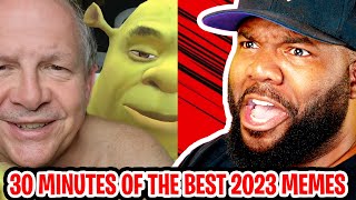 30 minutes of The FUNNIEST Try Not To Laugh Memes of 2023 REACTION!
