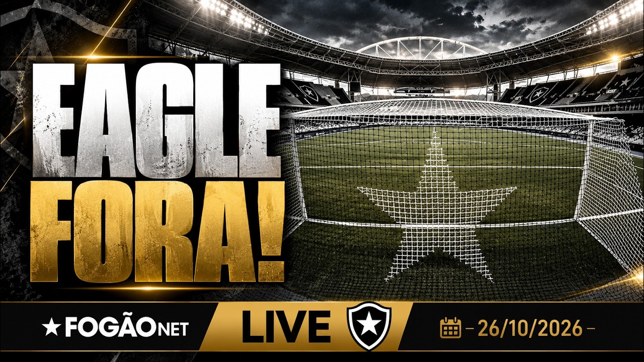 LIVE | Eagle não compra ações da SAF Botafogo; elenco se cobra após derrota