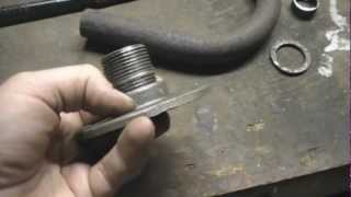 Goregoon's Garage: Redneck custom exhaust for the Snapper (one)