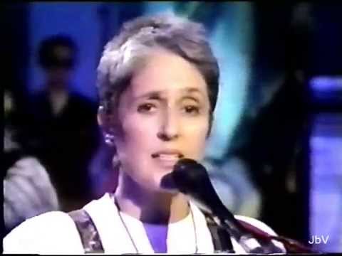 JOAN BAEZ 1992 UK video.  Stones in the Road/Diamonds & Rust with Paul Pesco