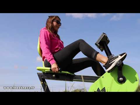 Vélo semi-allongé R-pro avec écran LCD auto-alimenté, selle réglable - Gamme R Pro_4