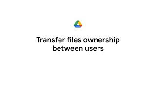 Transfer files ownership between users