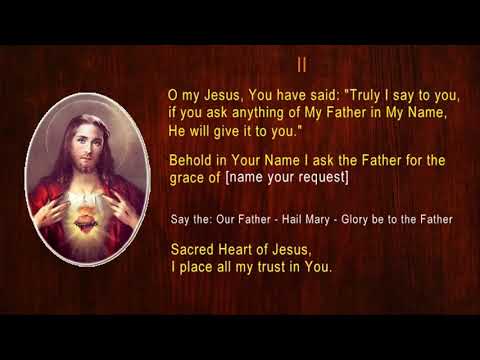 Novena To The Sacred Heart Of Jesus  POWERFUL & MIRACULOUS FULLY GUIDED NOVENA