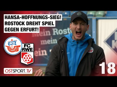 Hansa-Hoffnungs-Sieg! Rostock dreht Partie gegen RWE: FC Hansa II - RW Erfurt | Regionalliga Nordost