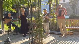 Video Balancê - busking v Kopeckého sadech