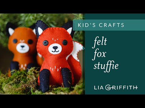 How To Make A Felt Fox Stuffie