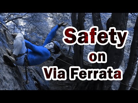 Safety Rules on Via Ferrata - How to safely advance on the horizontal - How to avoid falls