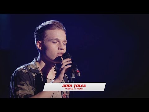 ✌ Andi Ţolea - Make It Rain ✌ AUDIŢII pe nevăzute | VOCEA României 2019 FULL HD
