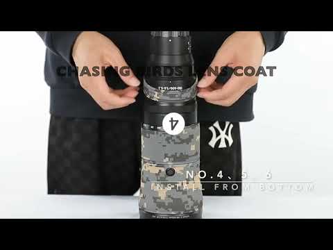 CHASING BIRDS LENS COAT INSTALLATION FOR NIKON Z 180-600mm F5-6.3 VR