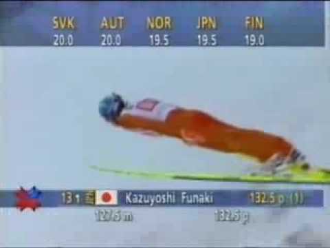 Funaki, Kazuyoshi - 127,5m - WM1997 Trondheim K120 Team