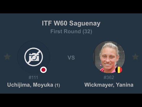[FULL TIEBREAK] Moyuka Uchijima (🇯🇵) vs Yanina Wickmayer (🇧🇪) | ITF Saguenay 2022 R1