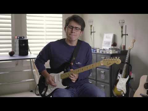 Blues Shuffle in E Guitar Improv