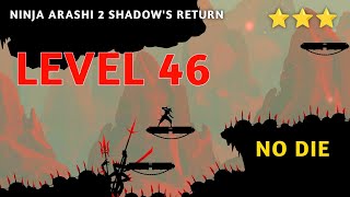 Ninja Arashi 2 Shadow's Return Level 46 ( All Star ⭐ )