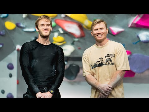 PewDiePie takes me bouldering in Tokyo