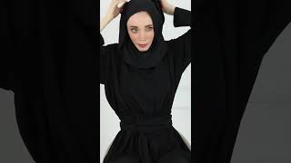 Swimming Hijab- black