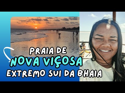 Praia de Nova Viçosa Extremo Sul da Bahia
