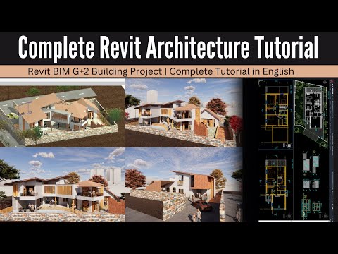 Master Revit BIM with a Complete Residential Villa Design Project Start to Finish