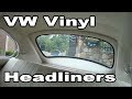 Classic VW BuGs Installing Vinyl Headliner for your Vintage Beetle Restoration