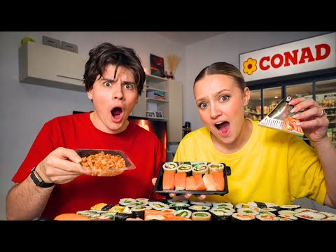 LOVE SUSHI CONAD TODAY! (he hates me)