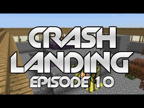 Minecraft Crash Landing 10 - "PneumaticCraft is Fun!!"