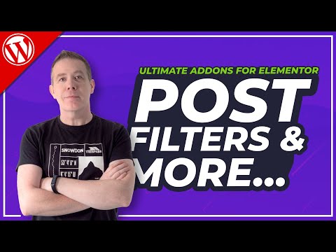 Elementor Posts Filter Advanced Post Queries More UAE