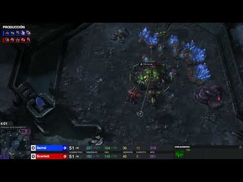 Serral vs Scarlett (Game 4)starcraft 2 2018 WCS Valencia en Español