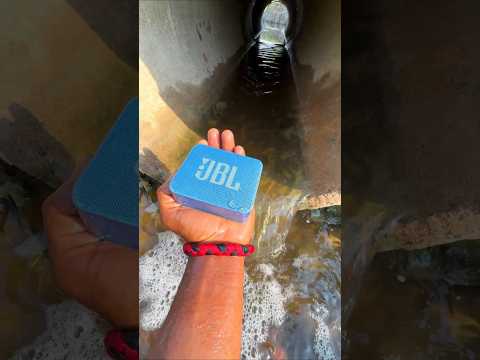 JBL Go Essential puliya throw water drop testing