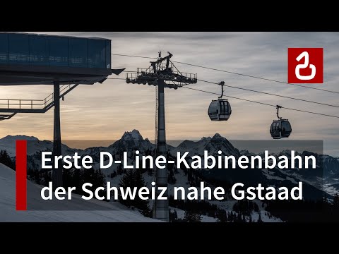 Kabinenbahn Saanenmöser - Saanerslochgrat | Doppelmayr-Garaventa D-Line im Berner Oberland