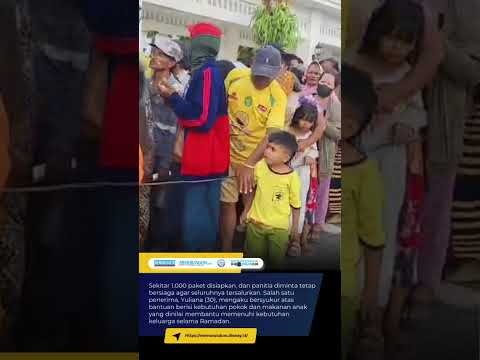 Gubernur Jatim Khofifah Bagikan 1.000 Paket Sembako