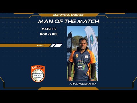 FOUR 4 FOUR! Arachige Shanka has the answers with the ball for Kent Lanka