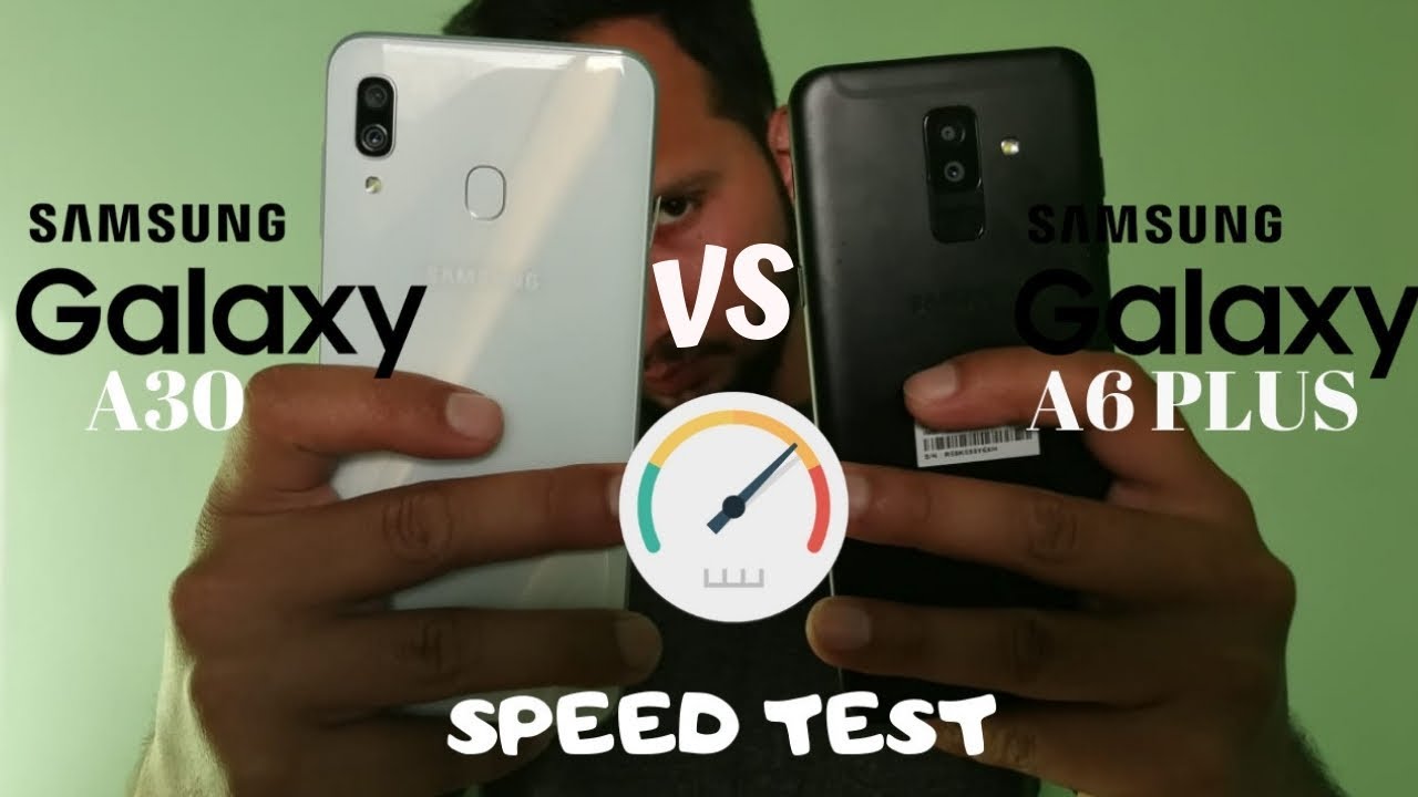 Samsung Galaxy A30 vs Samsung Galaxy A6 plus - Speed Test | EXYNOS VS SNAPDRAGON