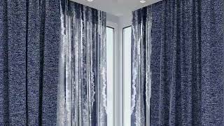 Комплект штор «Римионс (синий)» — видео о товаре