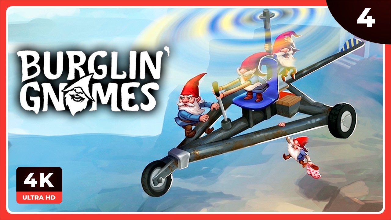 CONSEGUIMOS EL HELICÓPTERO!! | BURGLIN GNOMES Gameplay Español