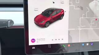 How to Open Glove Box in New Tesla Model Y car🚗 Model 3 2023 Model Y Glove box opening Instructions