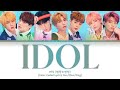 BTS (방탄소년단) – IDOL (Color Coded Lyrics Han/Rom/Eng)