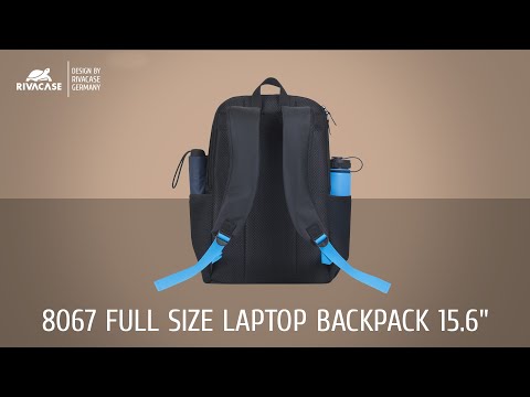 RIVACASE NB BACKPACK REGENT 15.6" Juodas video