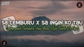 Download lagu DJ SA CEMBURU X SA INGIN KO TAU X MELODY KANE CAMPURAN SLOW BASS STYLE TANTE V2 | KHARIS SOPAN mp3