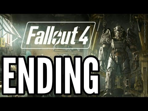 FALLOUT 4 Gameplay Walkthrough Part 41 "Ending" (With Commentary)