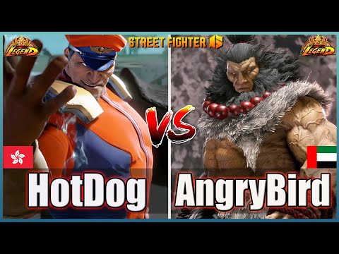 Street Fighter 6 🔥 HotDog29 (M Bison #1 Ranked)  Vs  AngryBird (AKUMA) 🔥 Best High Level Gameplay