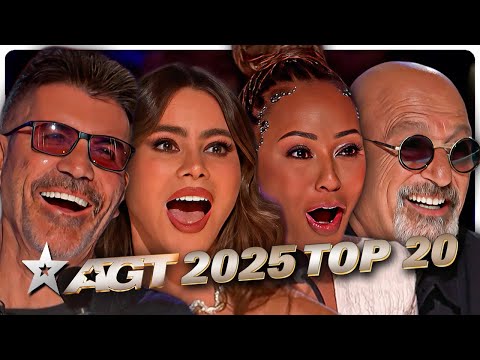 TOP 20 Auditions on America's Got Talent 2025!
