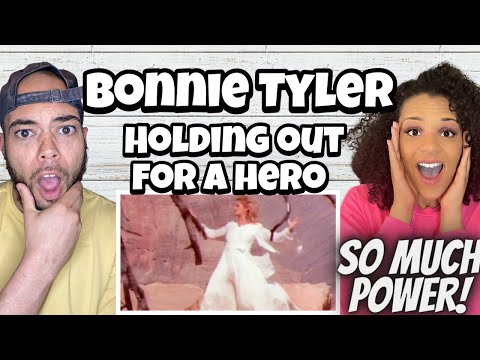 SUCH A POWER HOUSE!..  | FIRST TIME HERING Bonnie Tyler - Holding Out For A Hero REACTION