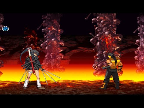 ADD004 MUGEN: Homura (Me) Vs Scorpion (Varo_Hades)