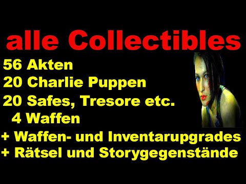 Resident Evil 3 alle Collectibles - Charlie Puppen Akten Waffen Safes Tresore Upgrades Rätsel uvm.