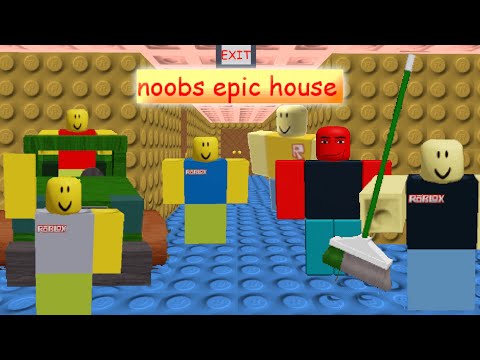 Old Roblox in Baldi's Basics // Noob's Nostalgic and Chaotic House! █ Baldi's Basics – mods █