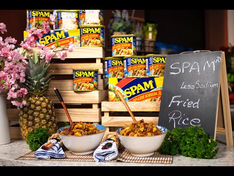 Quick & Easy: SPAM® Less Sodium Fried Rice