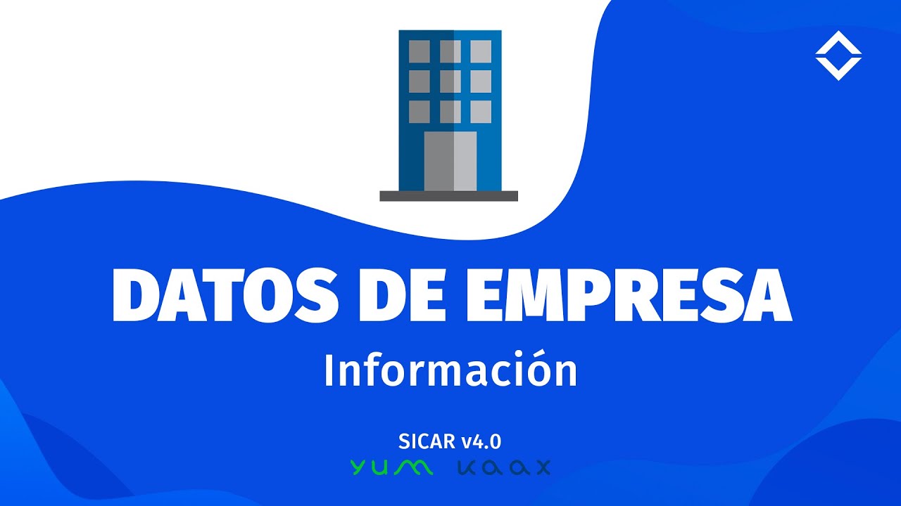 2.- ¿Cómo Editar los Datos de Empresa?