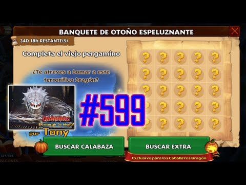 Dragones, el Resurgir de Mema "Cap. 599 - Banquete de otoño espeluznante: Invocaborrascas" por Tony